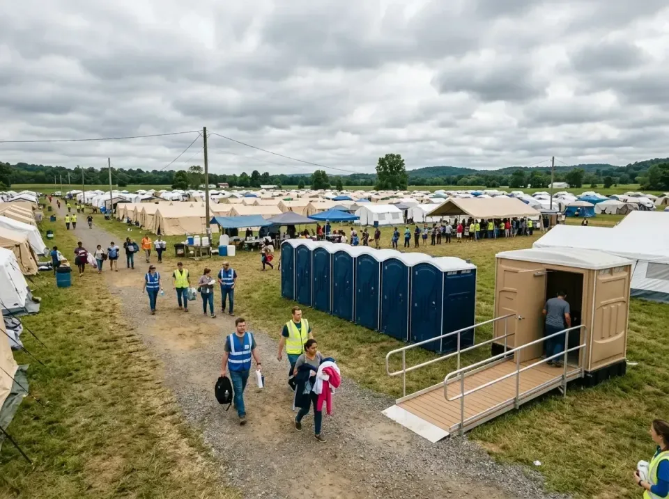 disaster-relief-camp-restrooms-010 — frequently asked questions, Dumpster & Portable Bathrooms Rental in Page, AZ